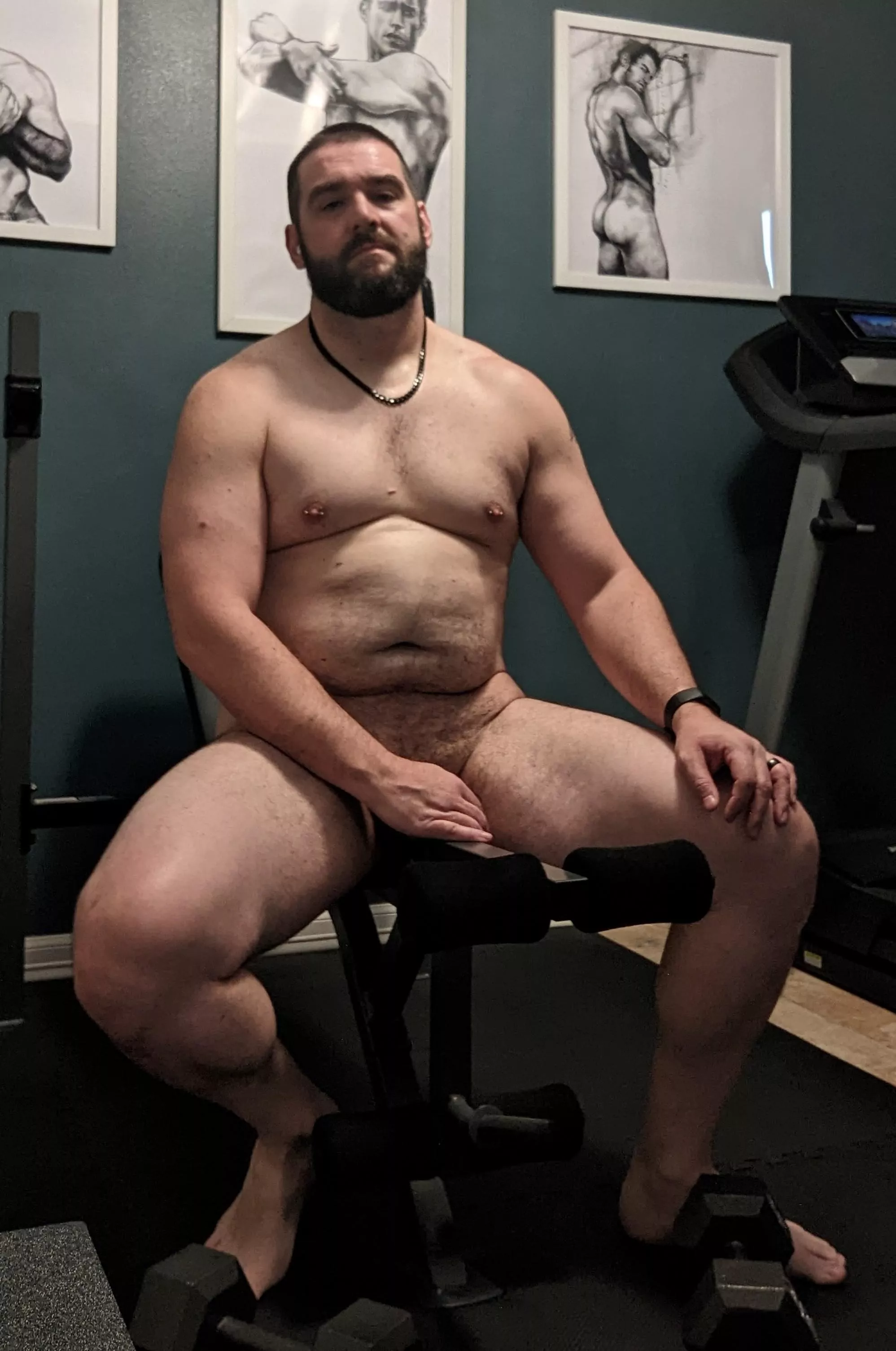 (41) Anybody wanna work out?