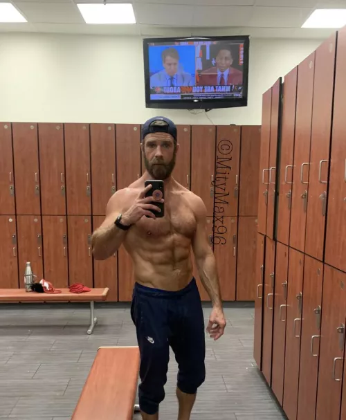 (45) Post workout, I need to remember to smile 😕