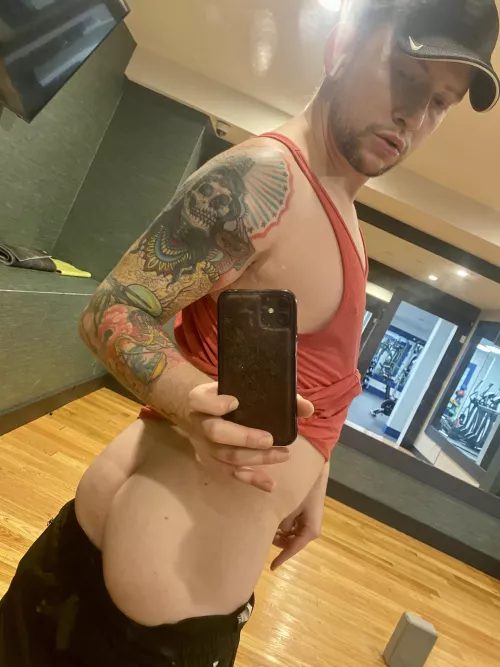 After my workout 😊