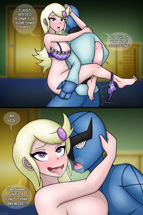 Astrid's pokemon training (HyoReiSan) [Pokemon]