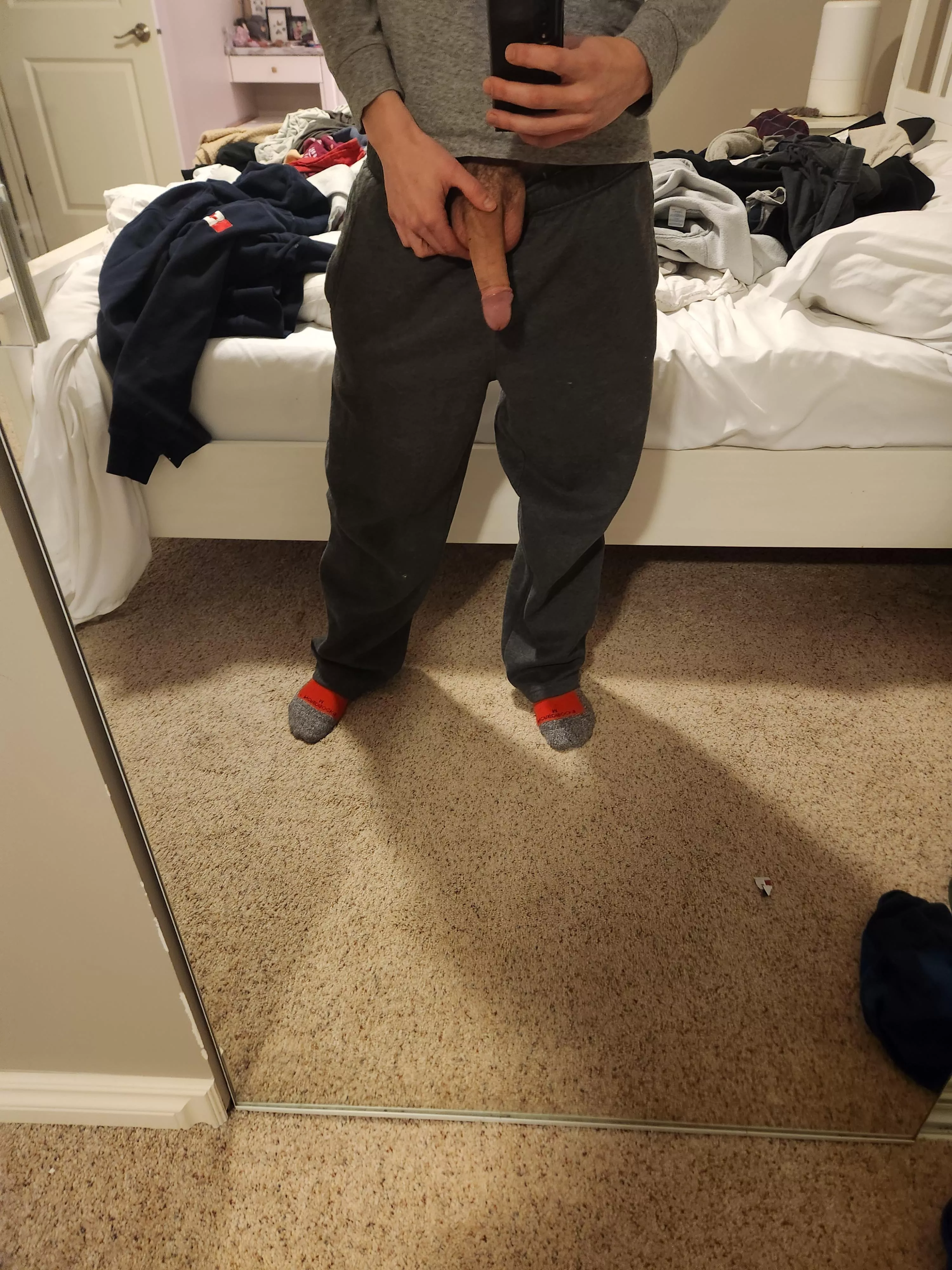 bet I'm bigger than what you have at home