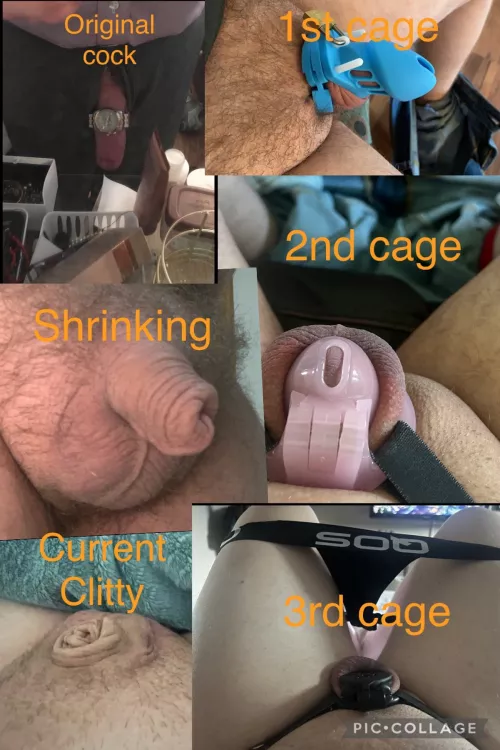 Chastity works. My sissy’s transition.