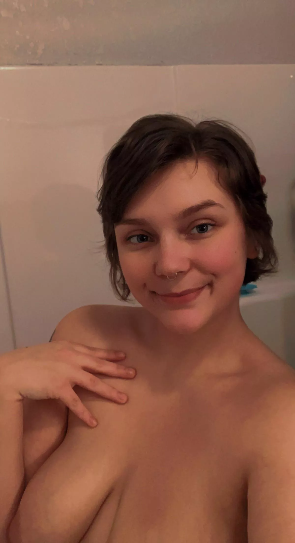 Cut my hair a little shorter today 😜