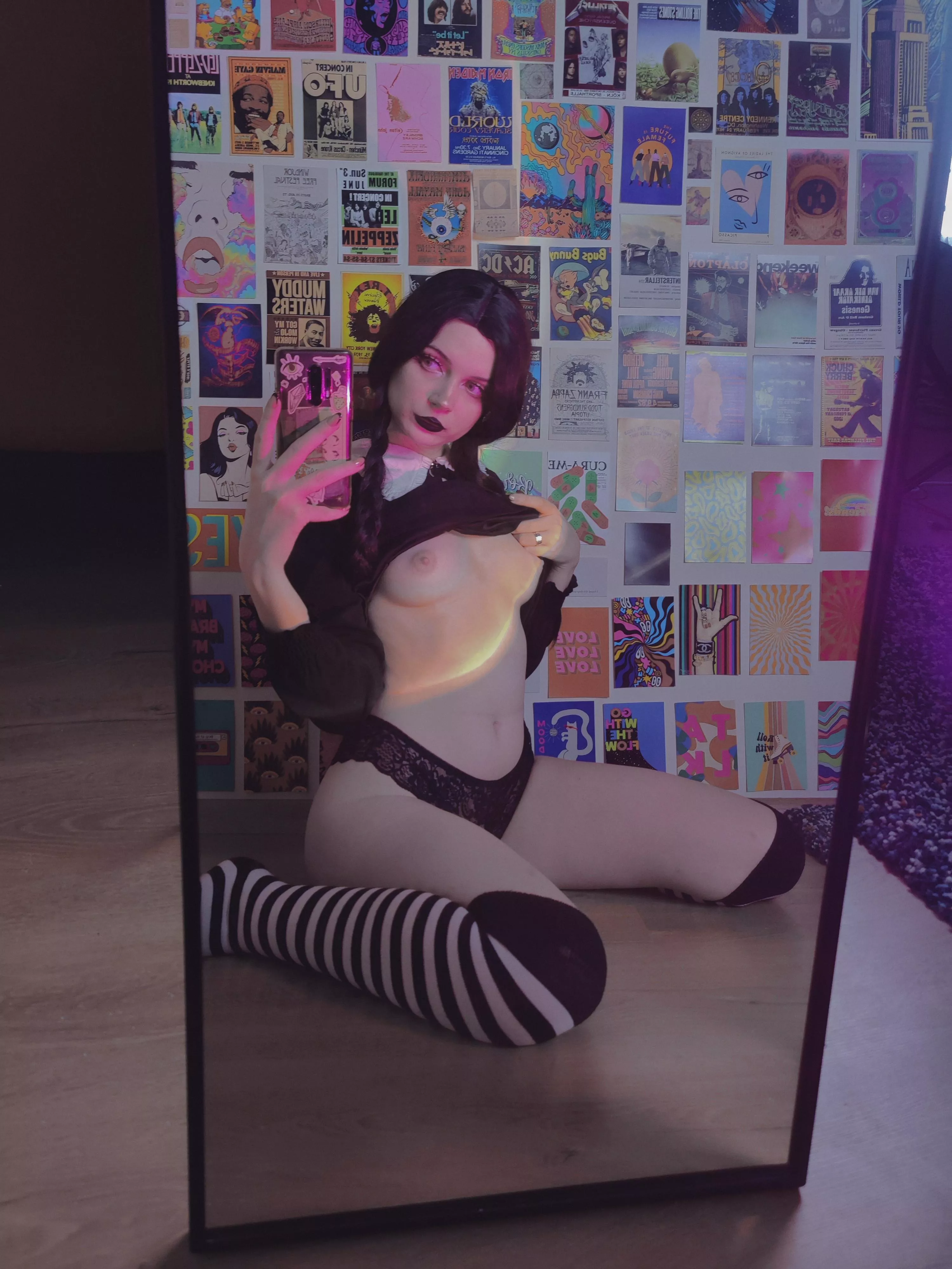 Did I pull Wednesday cosplay? [Addams Family] [Wednesday series] (Baby Villain)