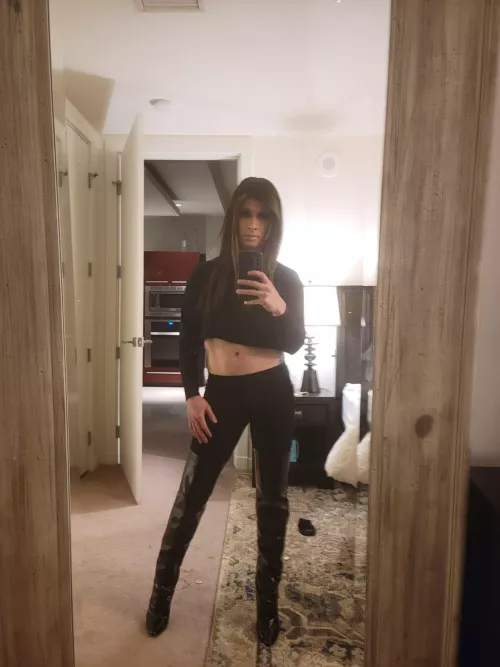 [domme] On your knees and worship my boots