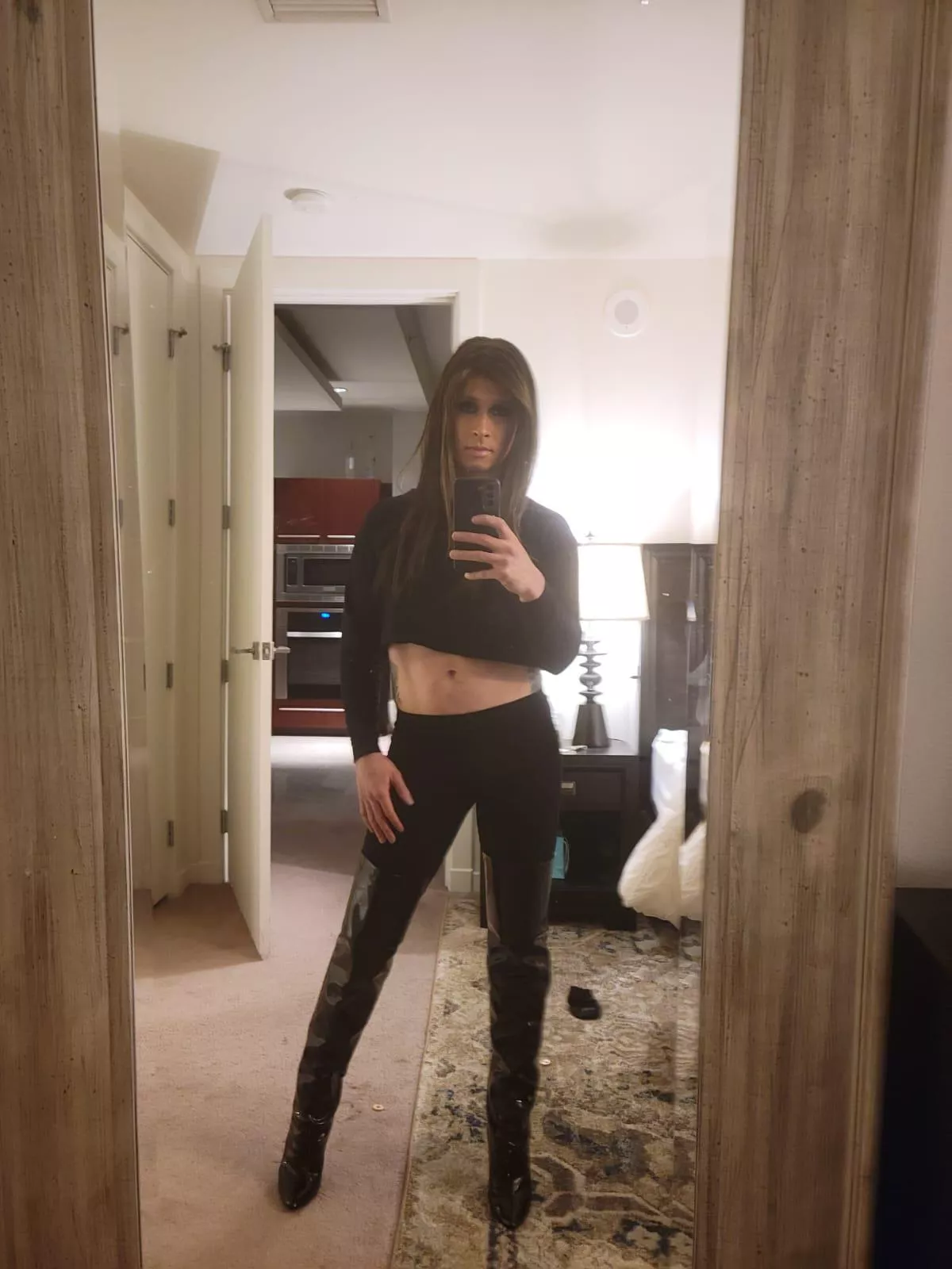 [domme] On your knees and worship my boots