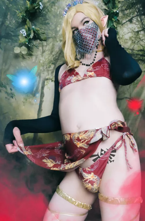 Femboy Link with his fairies