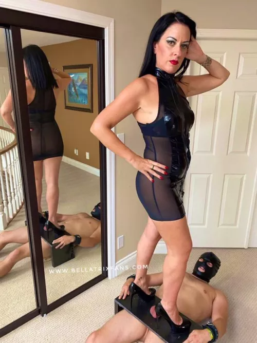 First I crush his balls, then I crush his ego.