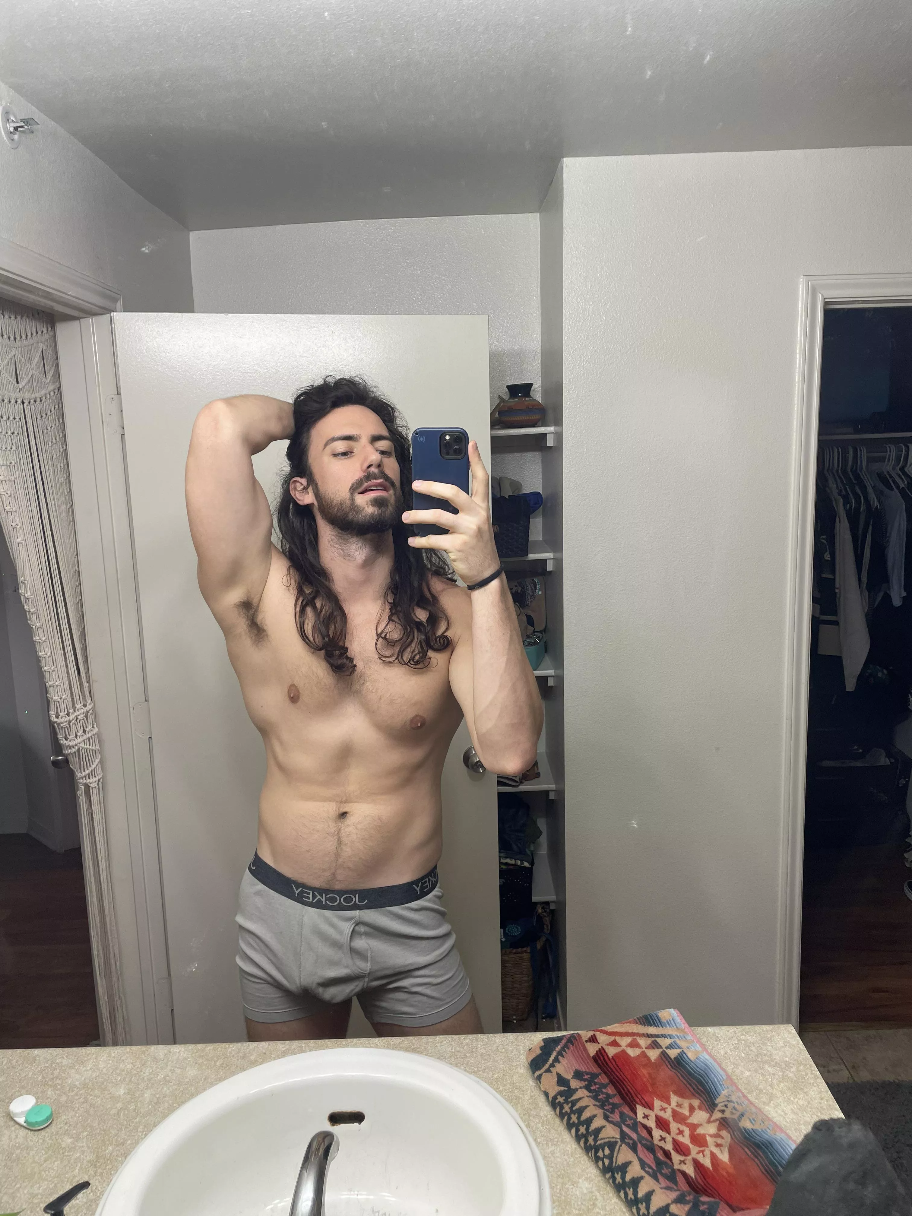 fitting a bit snug 🤍