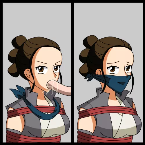 Found this cute Rey drawing (by tdk1)