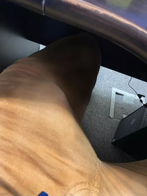 Got a little turned on at work today