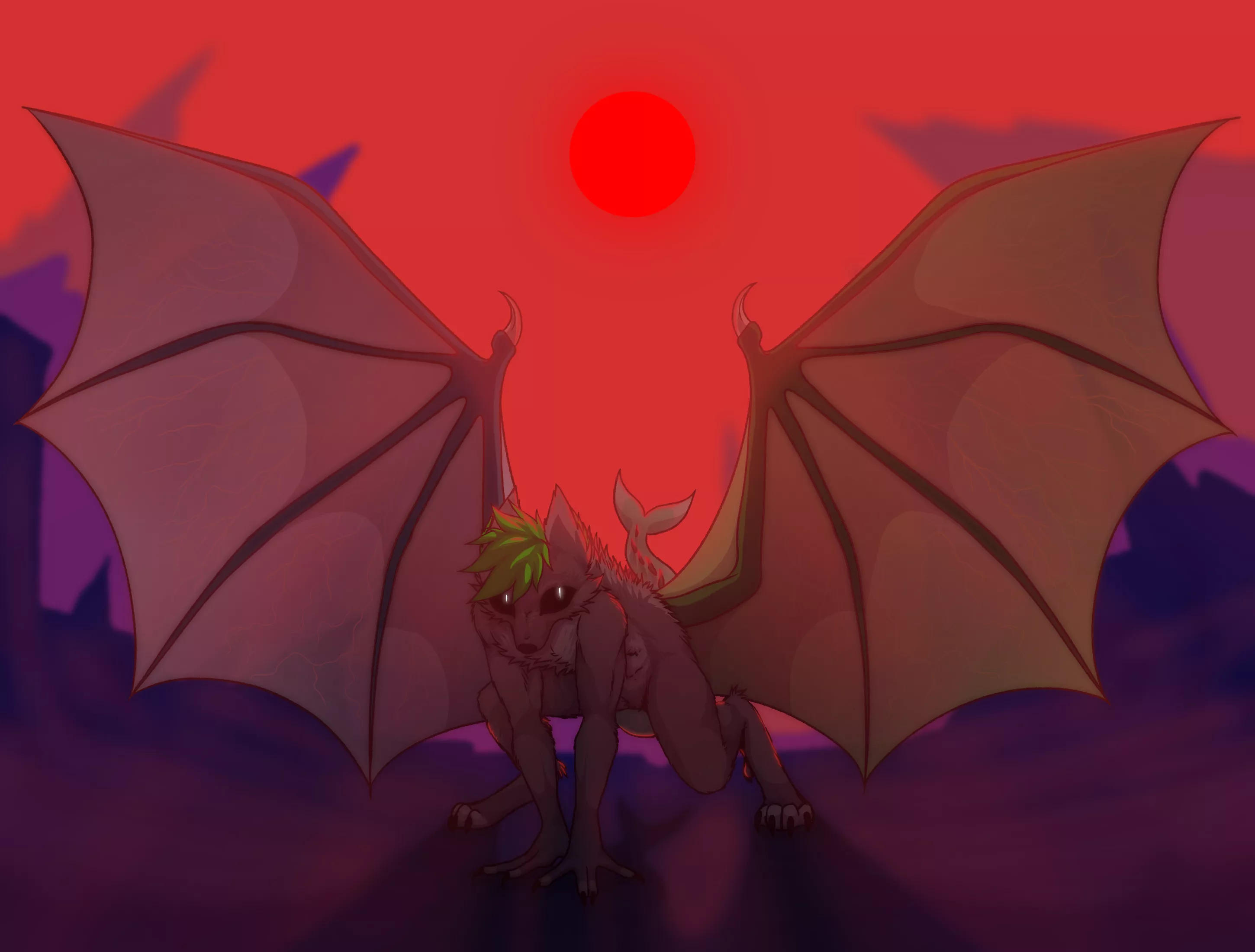 Halloween art I made for a close friend (get mentioned loser)