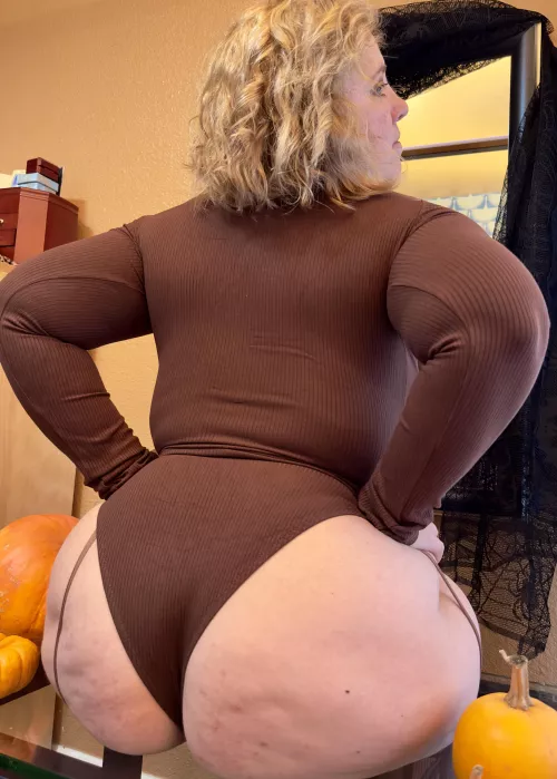 Hanging out with my pumpkins.