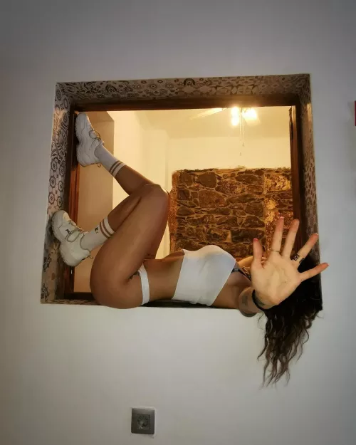 How beautiful is the stone wall?