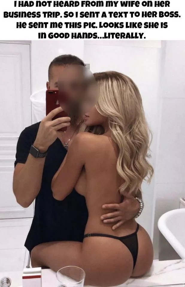 I am so jealous of my wife’s boss. He gets to see her naked more than I do…