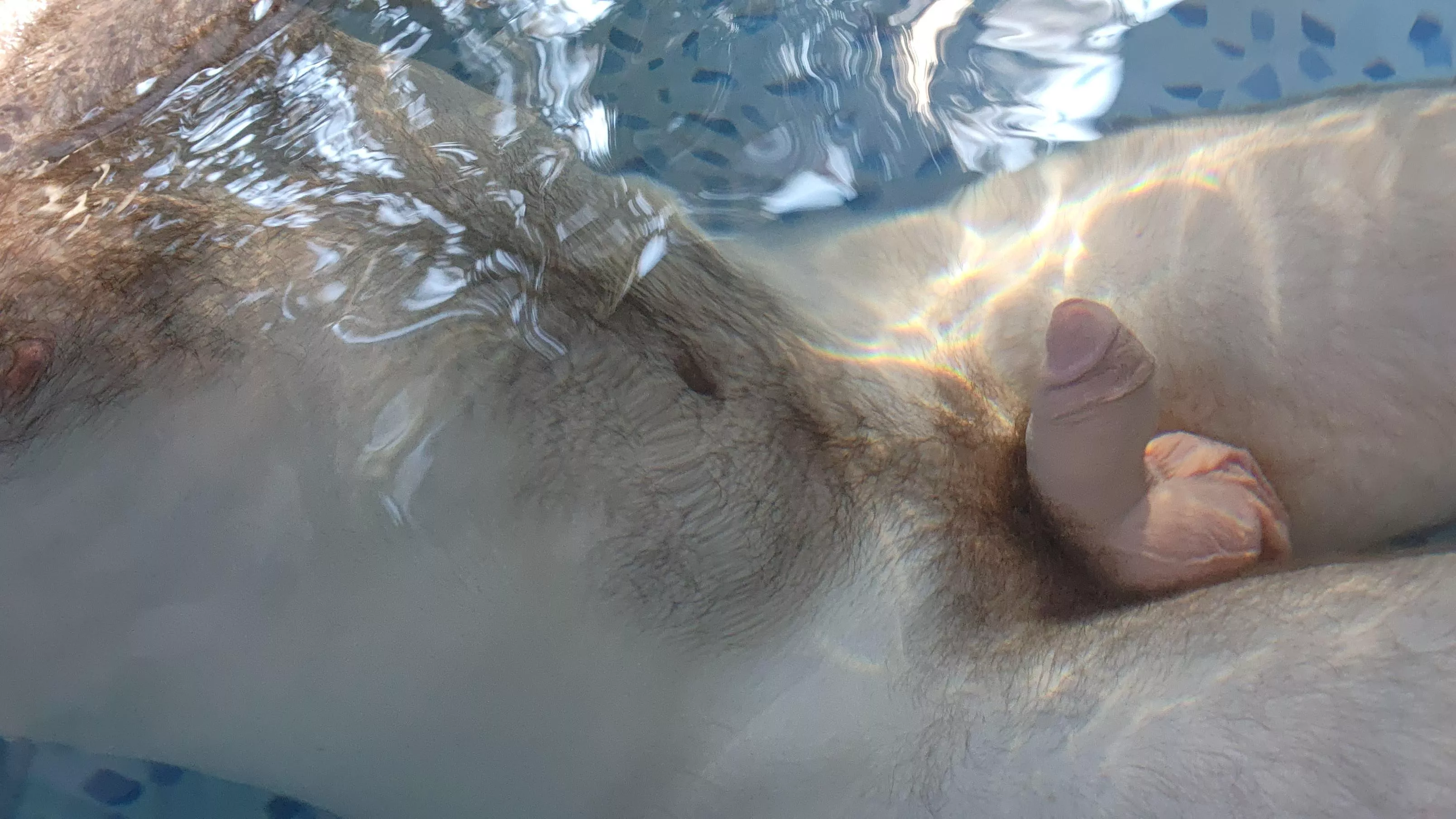 I love how the hot water makes me feel even softer. Could you imagine?