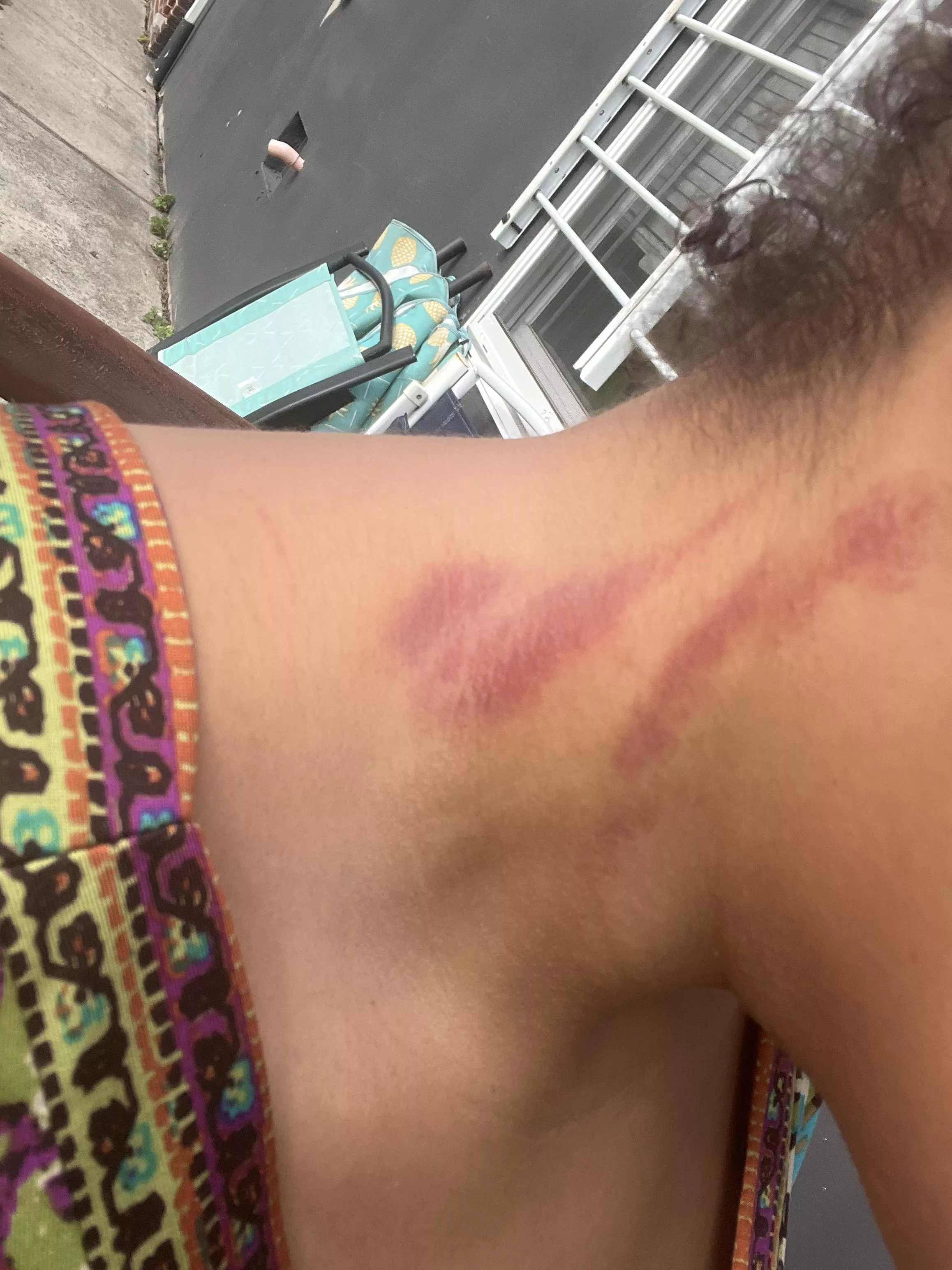 I love it when he sucks on my neck and claims me as his!