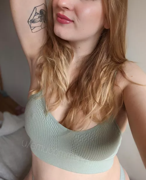 I love knowing other people can see them poking through