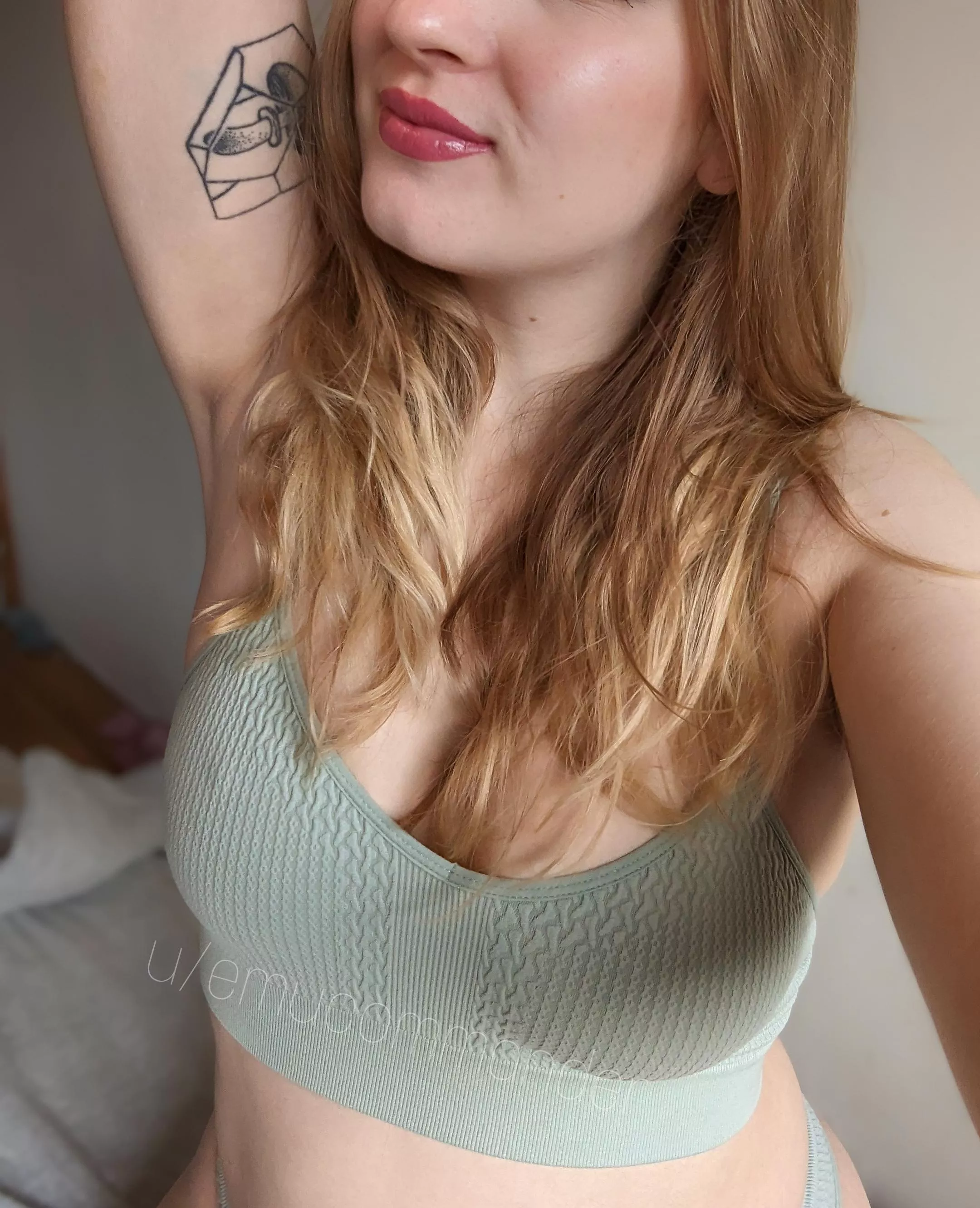 I love knowing other people can see them poking through