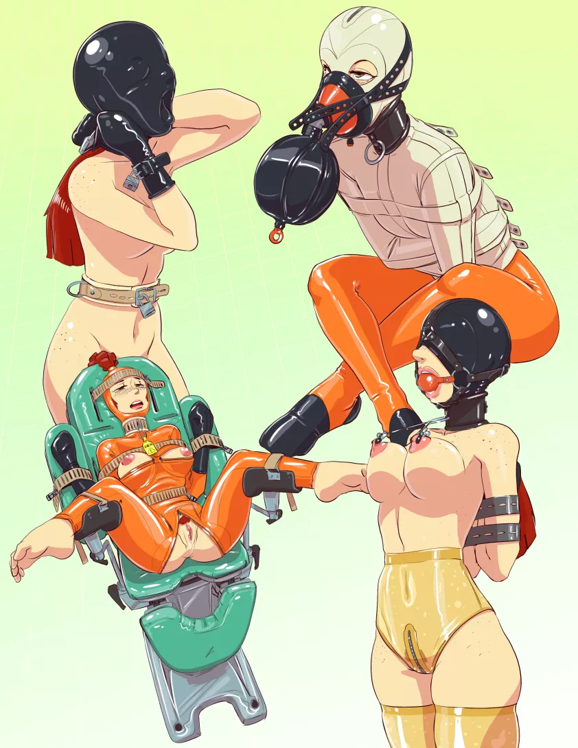 I'm in a bit of a... bind. Help me decide which scenario is best for a rubber slut like me.