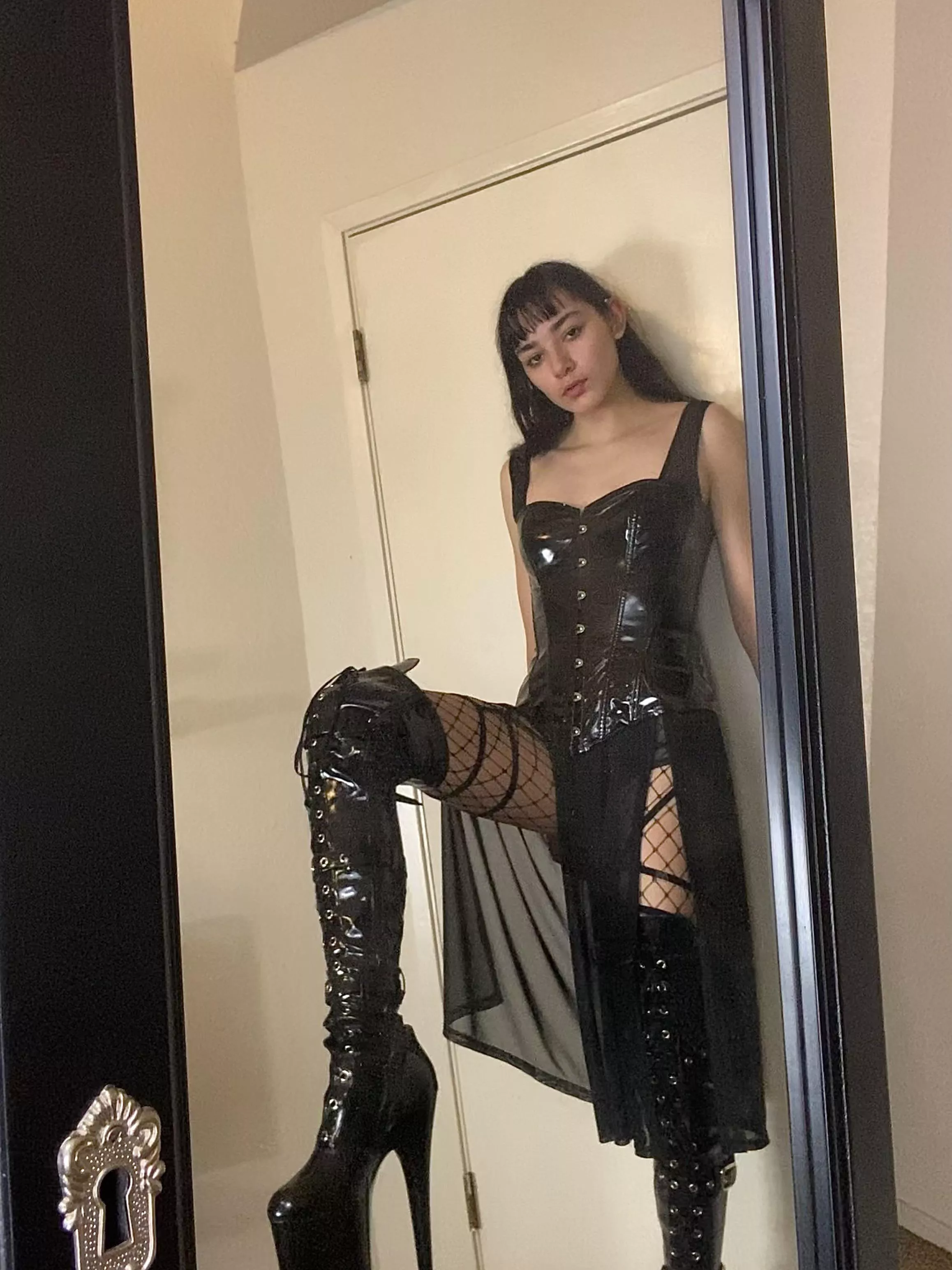 Imagine your balls right beneath my boot