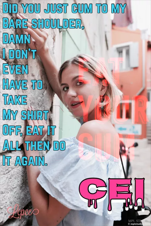 It only took a little skin. Now swallow it