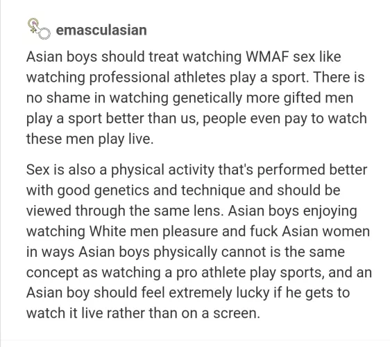 It's just a sport