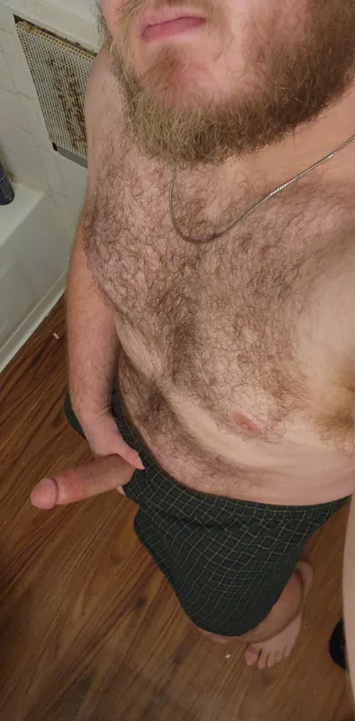 jackin that morning wood bro