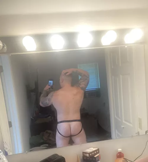 Just making sure the barber did a good job on my hair cut. Daddies the dm is open