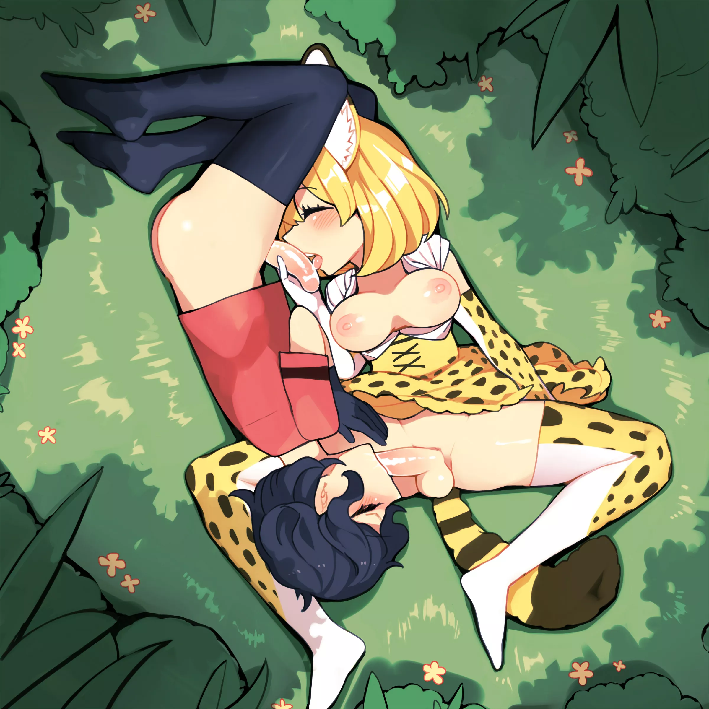 Kaban And Serval Happy Life (Itsuki apple) [Kemono Friends]
