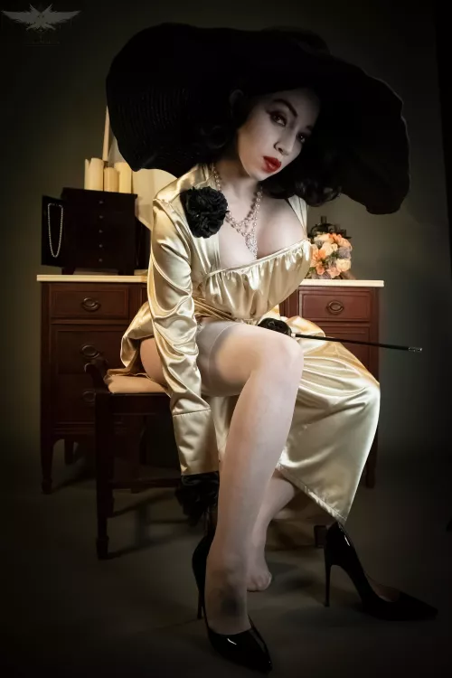 Lady Dimitrescu from RE8: Village by SeraphimEternal