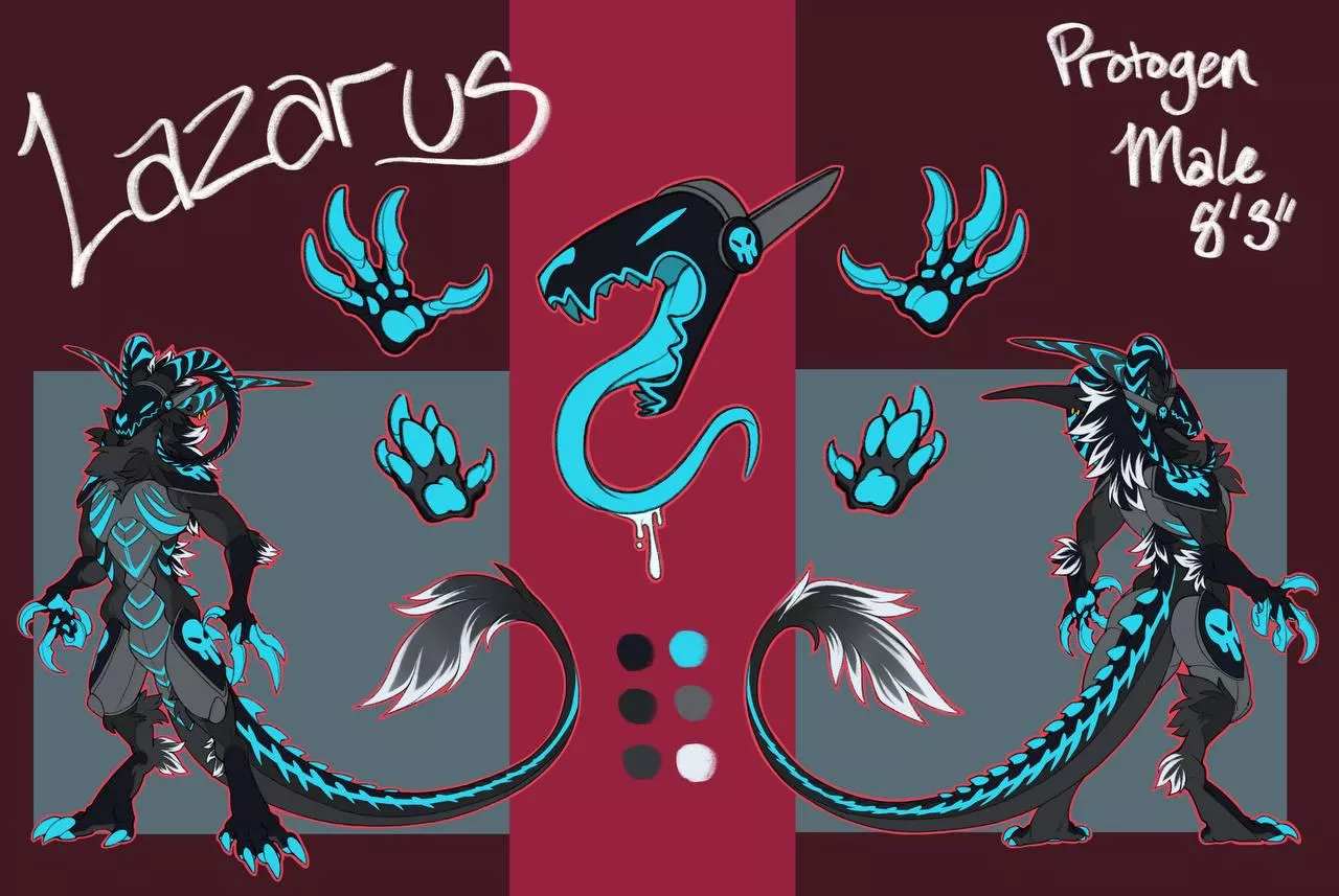 Lazarus (my art) (commission for Zoo_Wee_Mama999 on twitter) (commissions are open!)