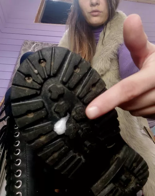 Lick it, loser! [domme]