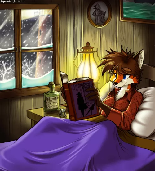 Lighthouse Keeper Comfy (art by me)