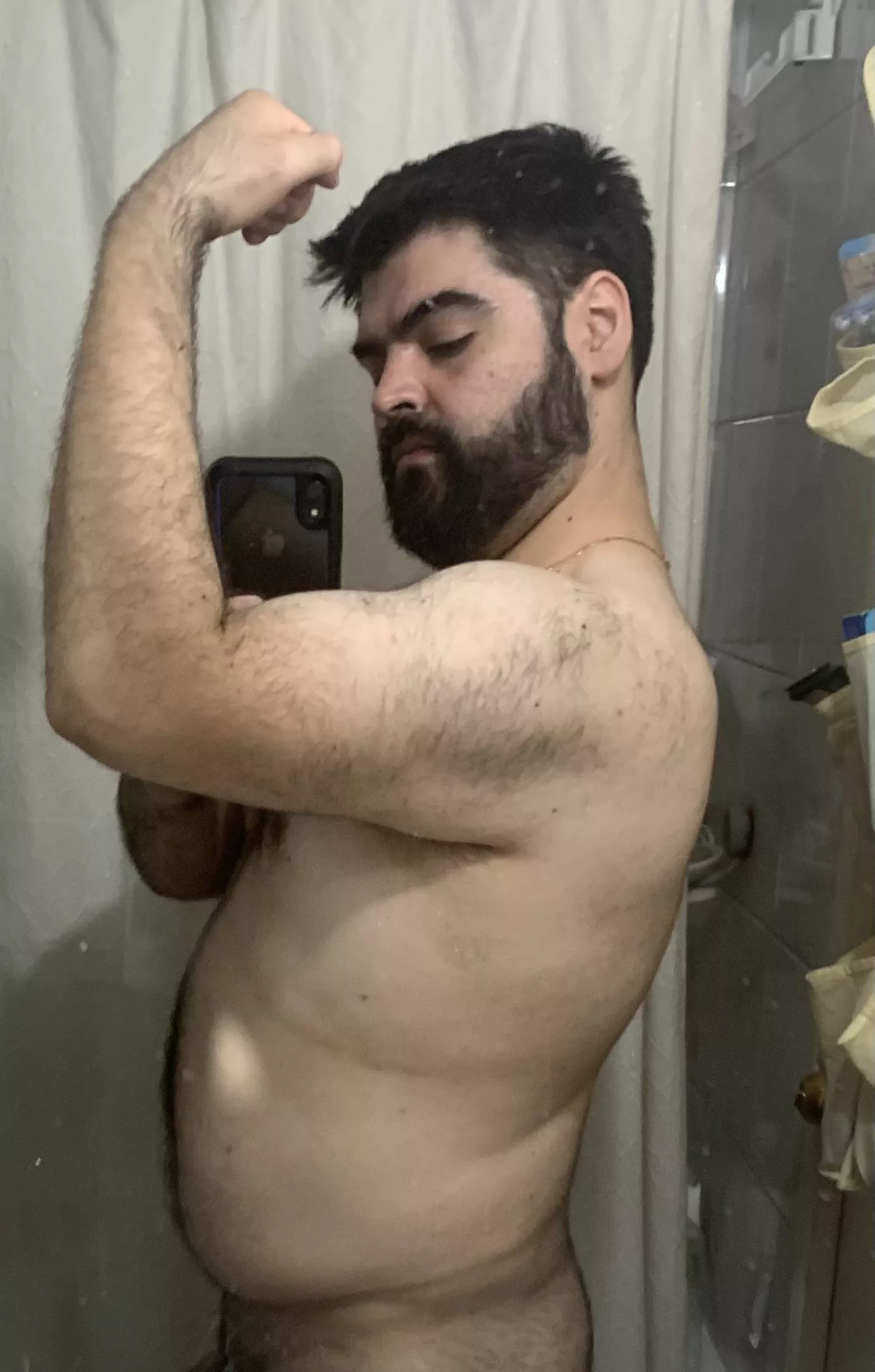 Making my way to have big arms