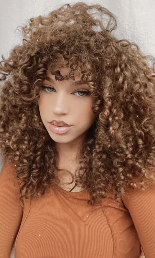 My curls are well done today 🫦