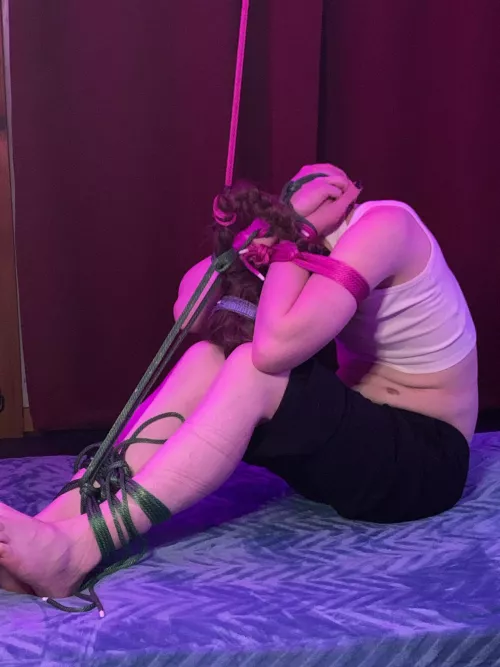 My first real rope session, definitely not my last 🤩