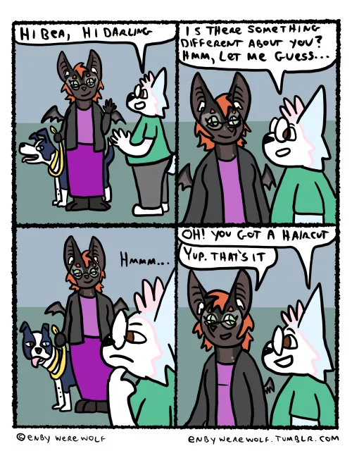 My sister got a new fursona. And it's her birthday!