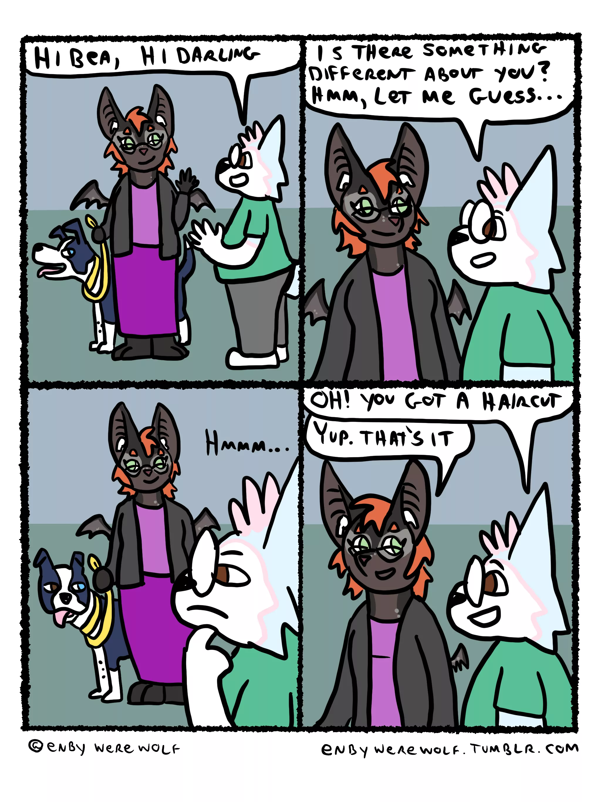 My sister got a new fursona. And it's her birthday!