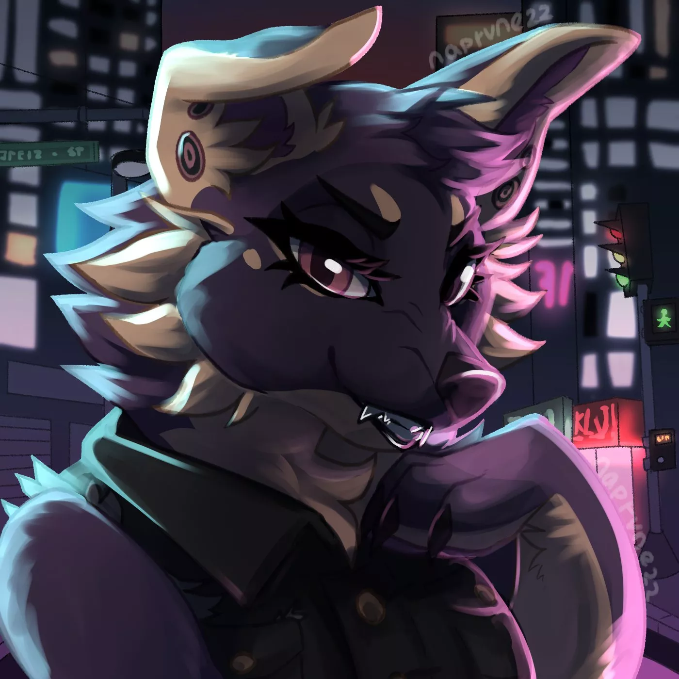 Nightside City [character @CoffeeKoley] [Art @naptvne]