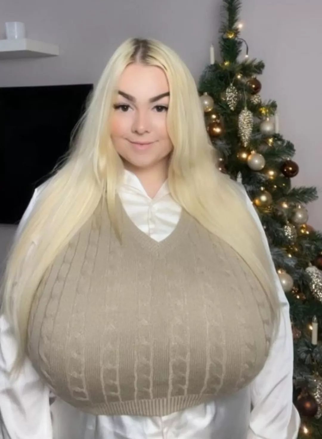 nothing she wears, no matter how prudish, could every be wholesome