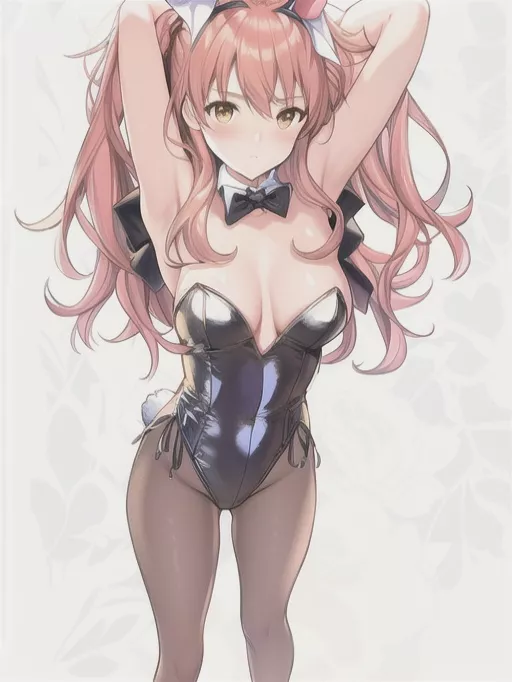 Pink Hair Bunny Girl