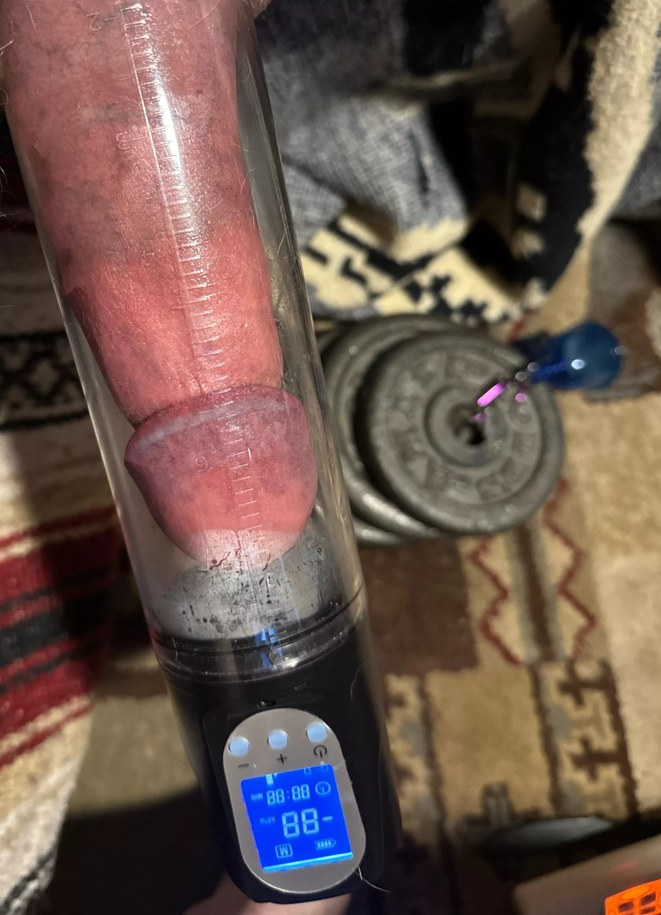 Pumping feels so incredible after hanging 13lbs.