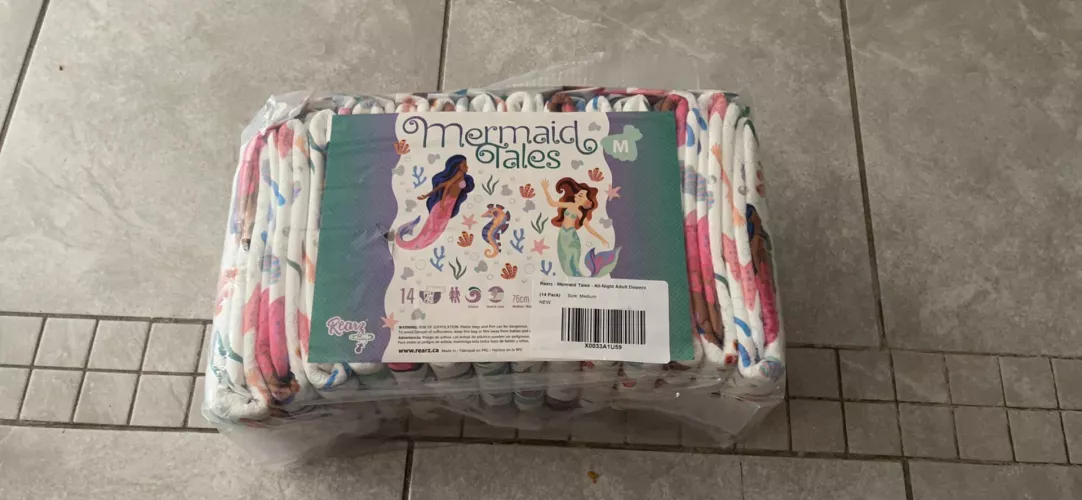 Ready to try these out. These seem to be bigger then other rearz diapers that I’ve tried but I’m excited either way!