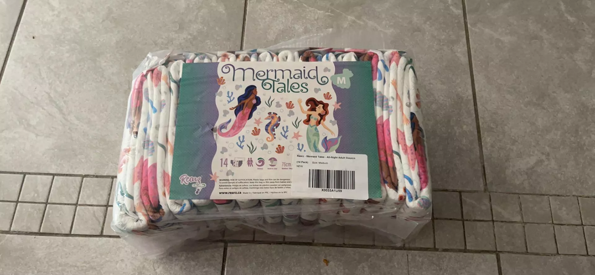 Ready to try these out. These seem to be bigger then other rearz diapers that I’ve tried but I’m excited either way!