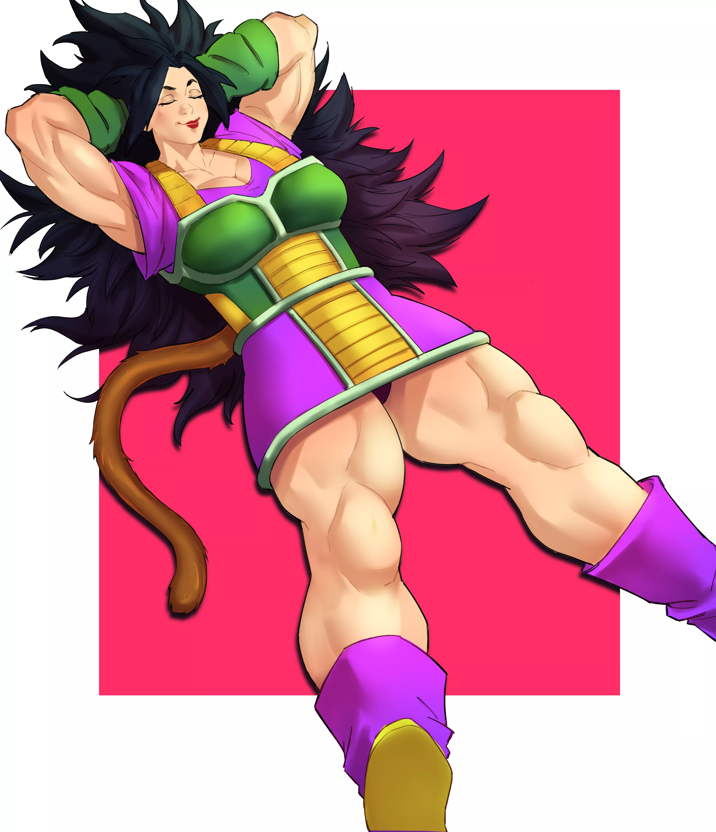 Saiyan warrior [Artist: DrakkaiArt]