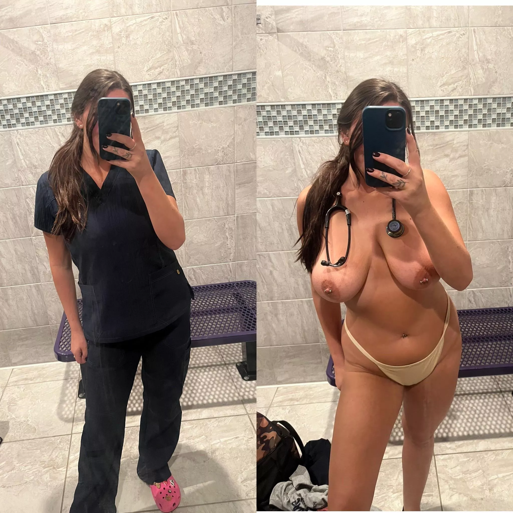 Scrubs on vs off