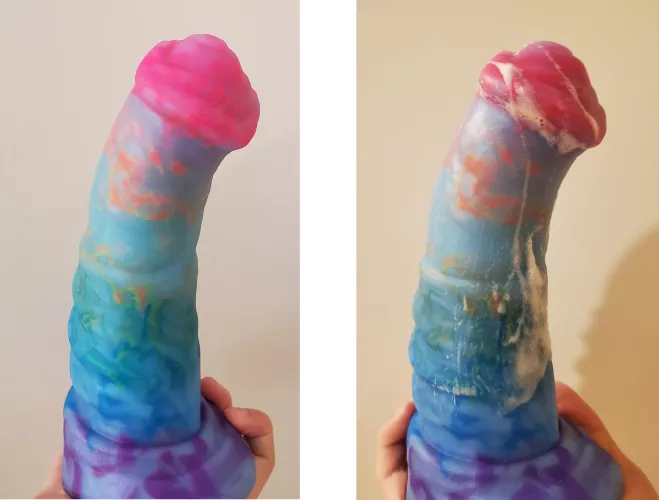showing appreciation for aurora sleipnir from bad dragon
