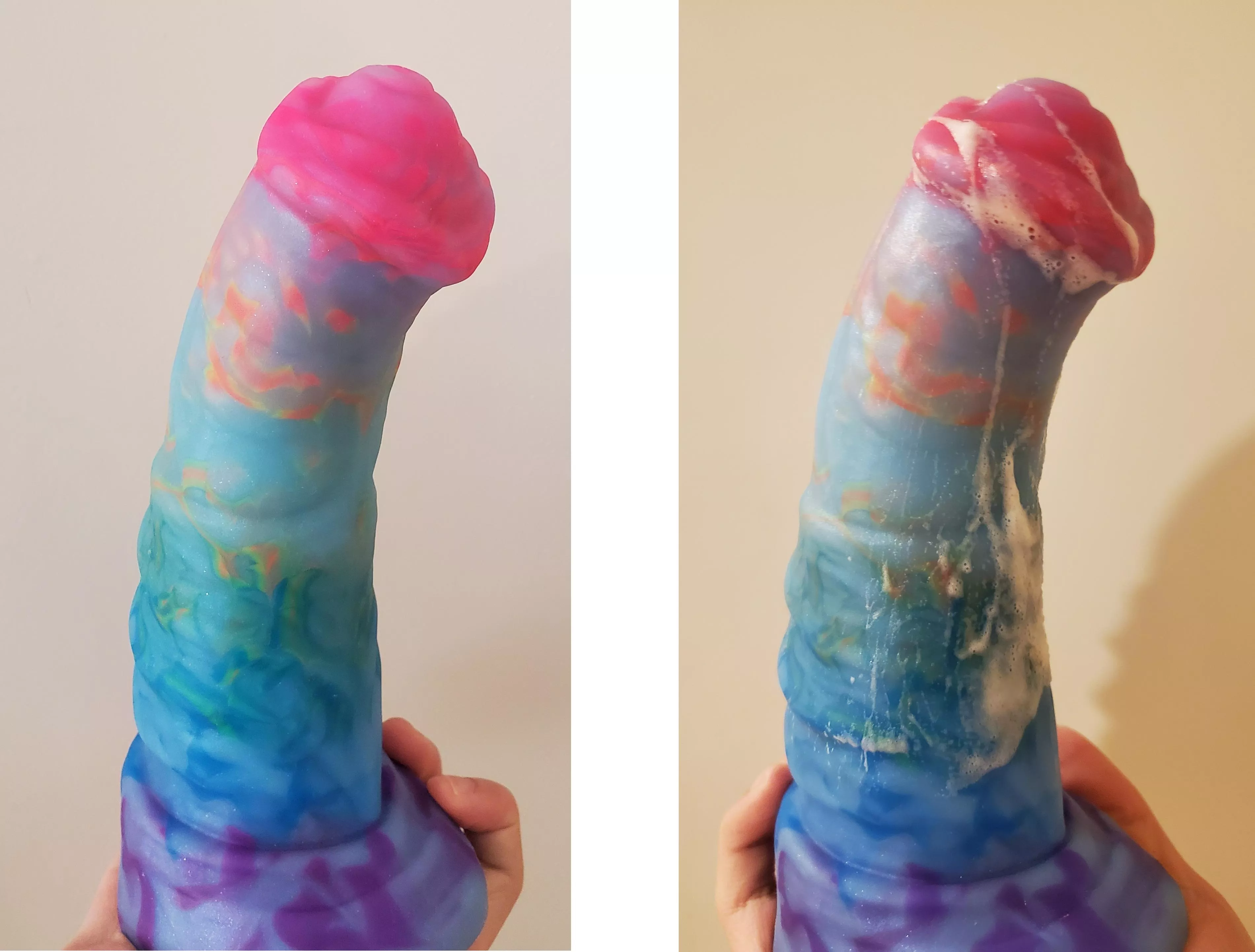 showing appreciation for aurora sleipnir from bad dragon