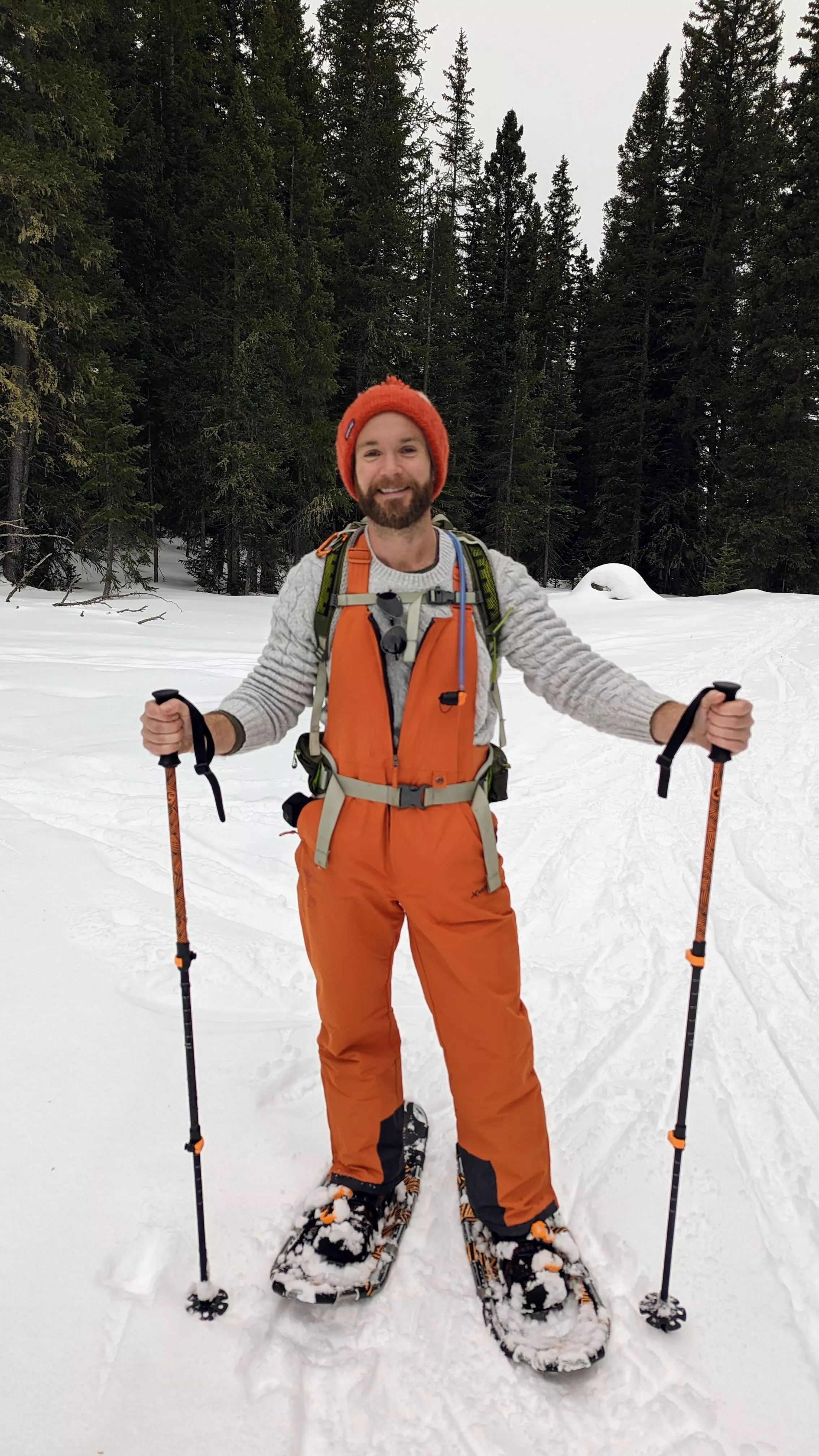 snowshoeing in Grand Mesa National Forest 🏔️🗻